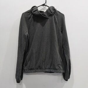 Lululemon After-All pullover in heather-black